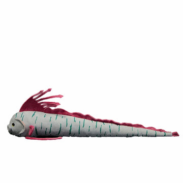 BABY FRANKIEZHOU Simulation Oarfish Stuffed Animals 26inch, Cute Soft Oarfish Fish Plush Toy Children Room Decoration Pillows…