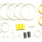 Game Room Guys Williams Hurricane Pinball White Rubber Ring Kit