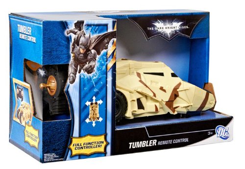 Mattel R/C Batman The Dark Knight Rises Tumbler Vehicle