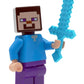 LEGO Minecraft: Steve Minifigure with Furnace and Diamond Armor