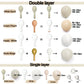White Balloon Arch Double Stuffed White Sand Cream Beige Balloon Garland Kit Blush Nude Balloons for Neutral Baby Shower Gender Reveal Bridal Birthday