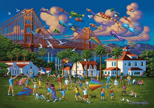 Buffalo Games - Eric Dowdle Golden Gate Bridge - 500 Piece Jigsaw Puzzle
