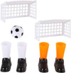 1 Set Finger Soccer Game Finger Footballs Match Funny Finger Table Game Set with Two Goals for Fans Club Party