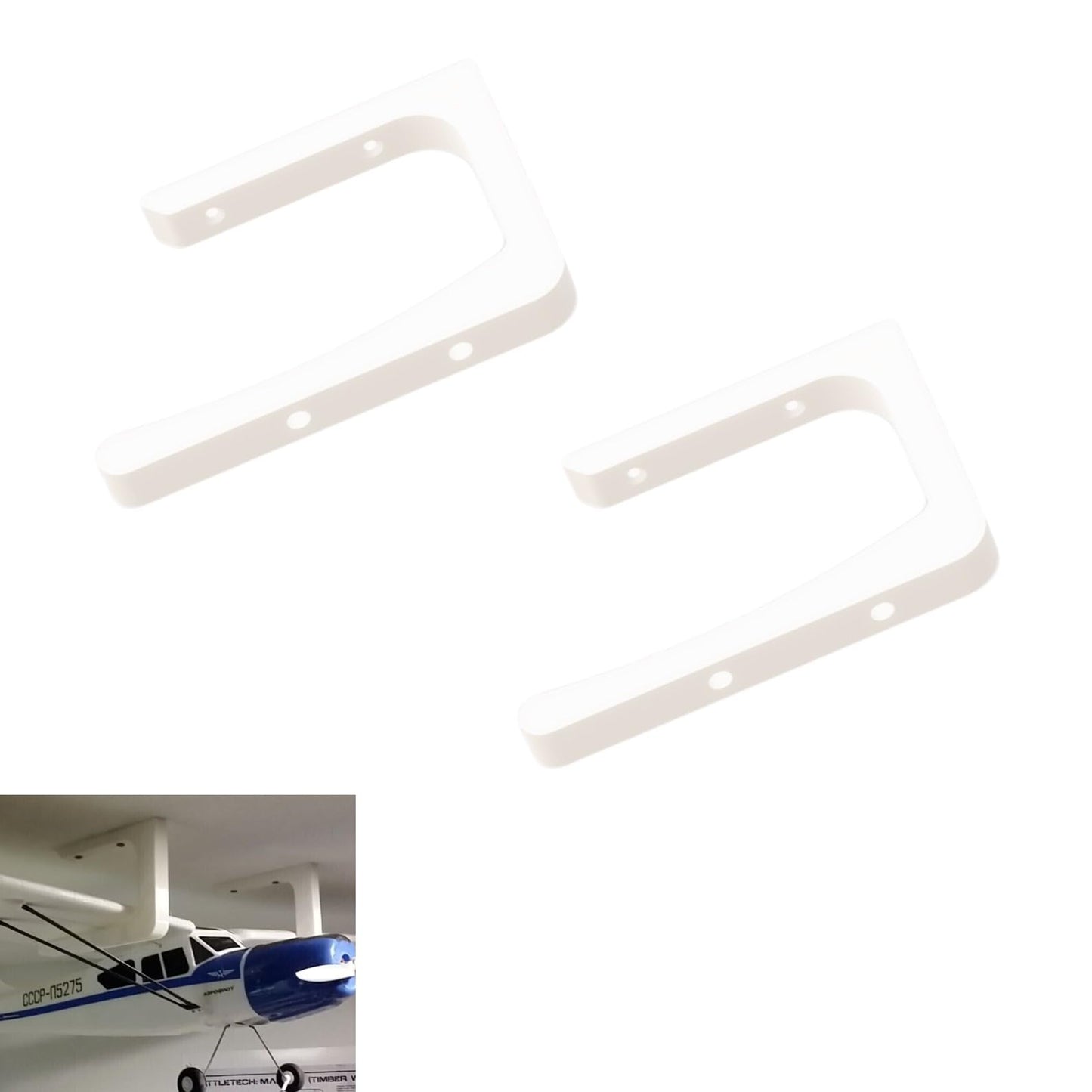 XINGBIRDS Ceiling Wall Mount for RC Airplane Bracket for Small & Medium RC Airplanes
