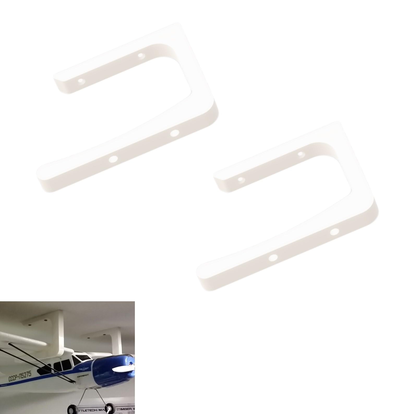 XINGBIRDS Ceiling Wall Mount for RC Airplane Bracket for Small & Medium RC Airplanes