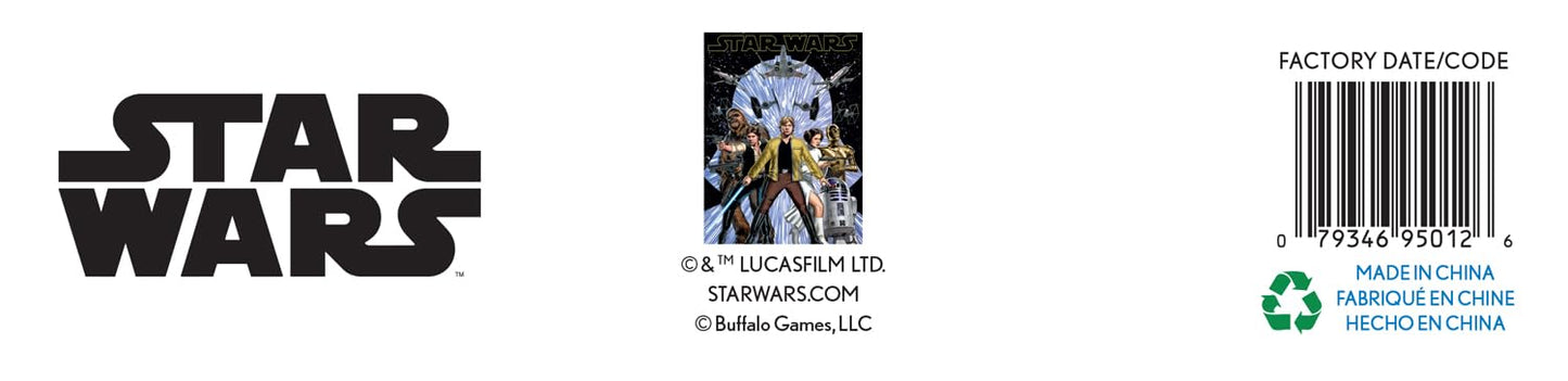 Buffalo Games - Foil Puzzle - Star Wars - A New Hope - 500 Piece Jigsaw Puzzle