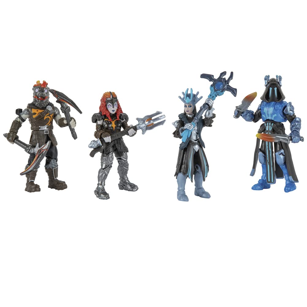 FORTNITE Micro Squad - Four 2.5-inch Articulated Figures with Harvesting Tools