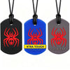 Xtra Tough (XT) Spider Sensory Chew Necklace for Kids (3 Pack) - Chewing Teething Necklace Teether Necklace Chew Toys - Designed for Chewing, Autism