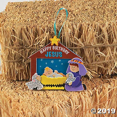 Happy Birthday Jesus Ornament Craft Kit - Crafts for Kids and Fun Home Activities