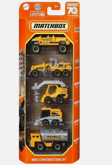 Matchbox MBX Construction IV 5pack