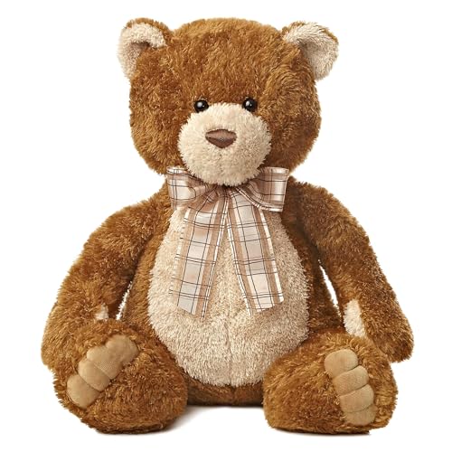 Aurora Bear 16" Brown Sugar Snuggly Stuffed Animal