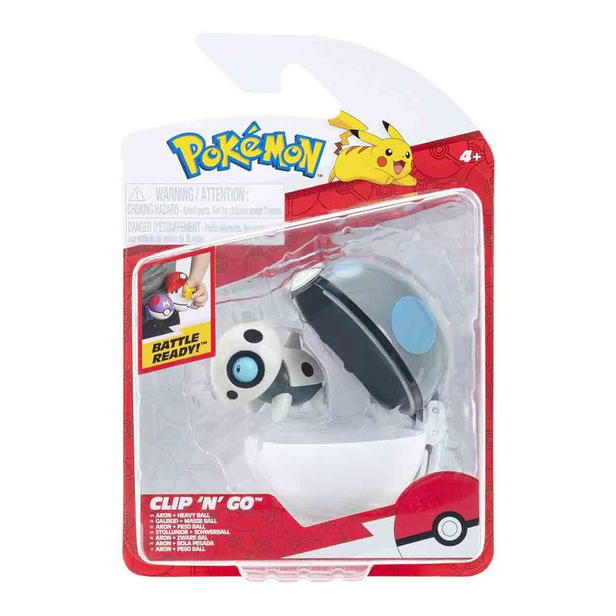 Pokémon Clip 'N' Go (Aron with Heavy Ball) W20