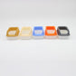 Miniature Cat Litter Box for Dollhouse Decor | 1:12 Scale Pet Accessory with Scooper | Realistic Dollhouse Miniatures (Orange)