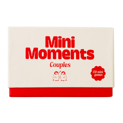 Rabble Mini Moments - 150 Couples Games and Couples Activities with Stay at Home Date Night Ideas, Perfect for Game Nights and 2 Players