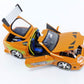 Jada Fast & Furious Brian’s 1995 Toyota Supra Diecast Model - 1:24 Scale Durable Die Cast Car - Includes Brian O' Conner Figure - Perfect