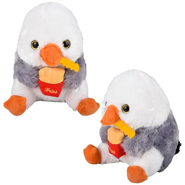 Rhode Island Novelty Charming Belly Buddy Seagull, Soft Stuffed Animal Toy for Kids, 8.5 Inch