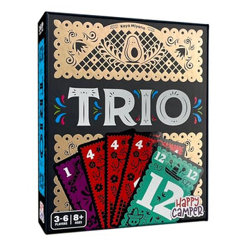 Happy Camper - Trio | Hottest New Family Game | Award-Winning | Game-of-The-Year | Great for Parties and Travel | 3-6 Players | Ages 8+