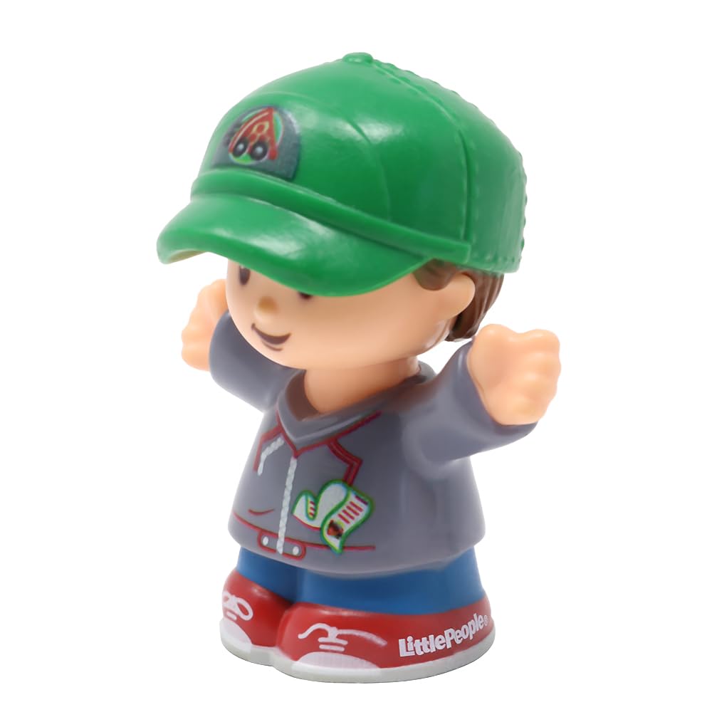 Fisher-Price Replacement Part for Collectible Little People Pizza Restaurant Delivery Playset GGT38 - Replacement Delivery Driver Jack Figure