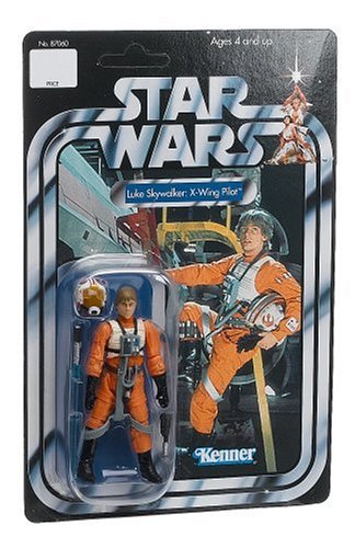 Star Wars 3.75 Vintage X-Wing Luke Figure