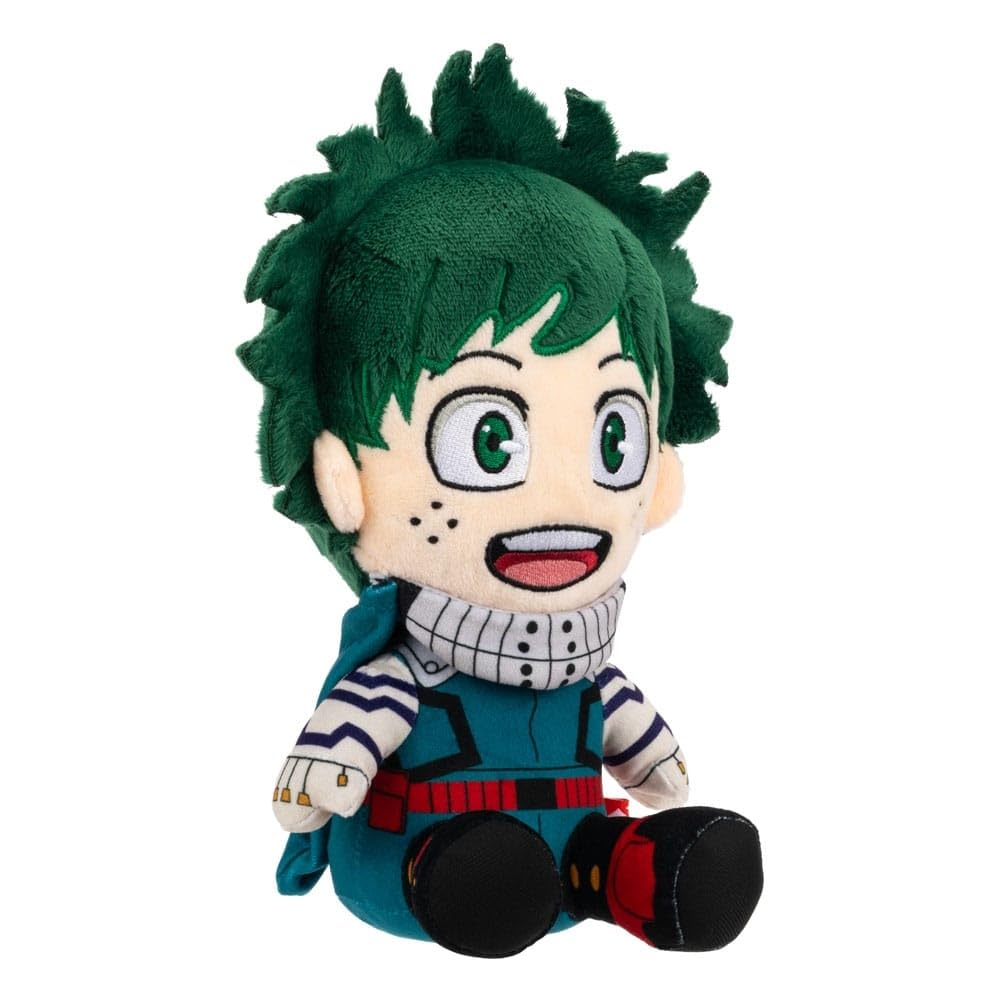Total Anime Izuku Midoriya 20cm Ultra Soft Plush Toy with Authentic My Hero Academia Details