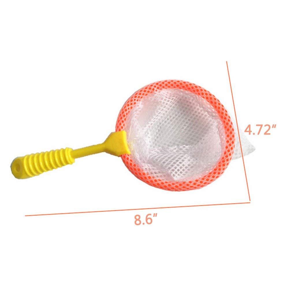 Shindel 6 PCS Bug Catcher for Kids, Small Insect Collecting Net, 4 Inch