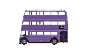 Knight Bus Triple Decker Bus Purple Movie Series Diecast Model by Corgi CC99726