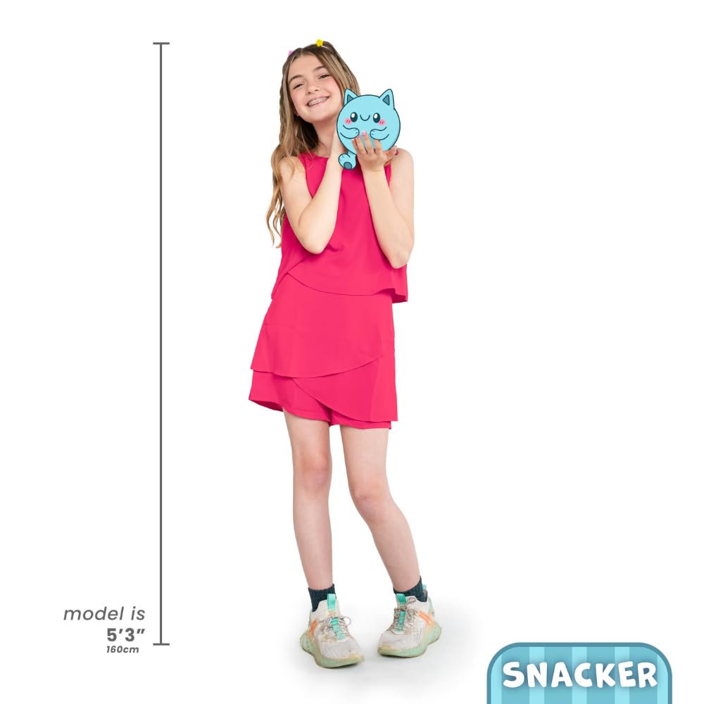 Squishable - Snugglemi Snackers Shadow Dragon - Fantasy Creatures Collection - 8 in - Soft Toy Collectible Stuffed Animal - Beans