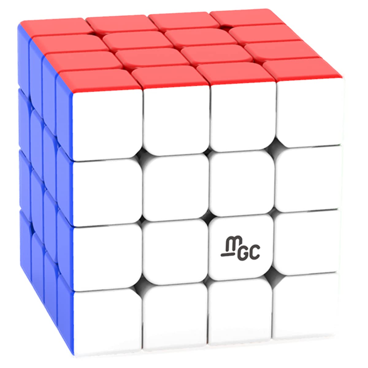 CuberShop YJ MGC 4x4 Magnetic Stickerless Speed Cube, Yj Mgc 4 4x4 Flagship, 4 by 4 yj mgc Professional 60mm stickerless Cube, YongJun MGC Series Best