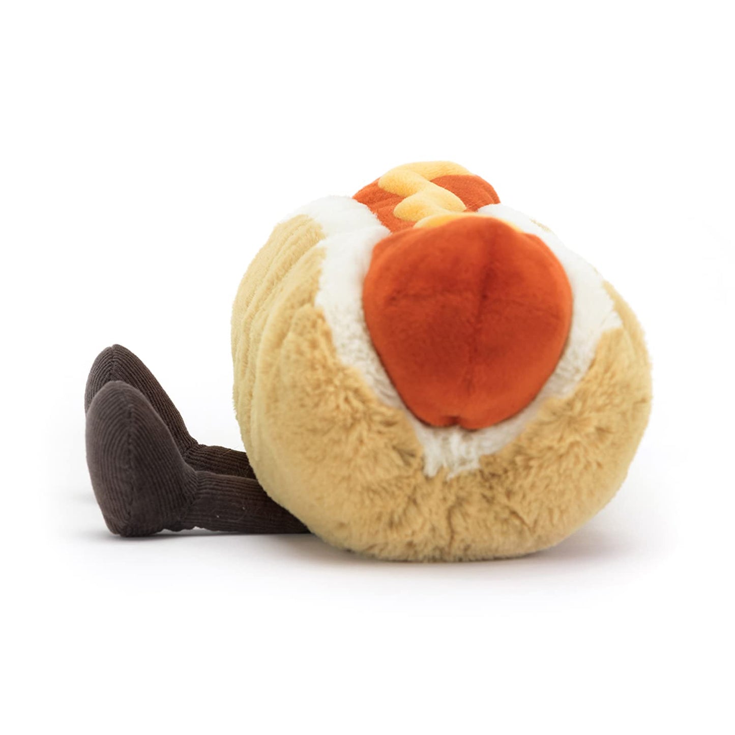 Jellycat Amuseables Hot Dog Stuffed Toy, 10 inches - Food Plush - Fun Gift Idea