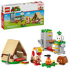 LEGO Super Mario Captain Toad’s Camp Building Toy - Pretend Play Set for Kids, Ages 6+ - Building Blocks for Boys & Girls W/Toad, Goomba, & Turnip Toy