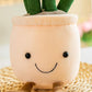 XIZHI 2 Pack 13.8" Soft Plant Plush Toy Stuffed Animals Succulents Plush Pillow Decor Plant Throw Plushie Pillow Doll Gift for Kids Boys