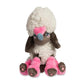 Pokémon Center: Furfrou (Heart Trim) Sitting Cuties Plush, 6 Inch