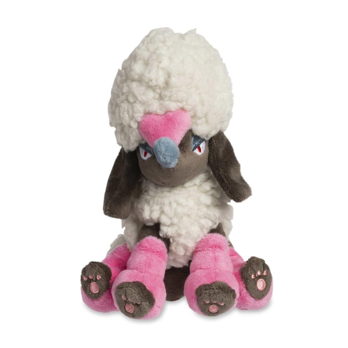 Pokémon Center: Furfrou (Heart Trim) Sitting Cuties Plush, 6 Inch