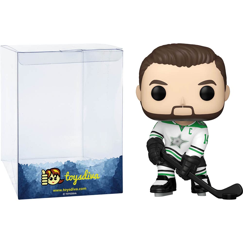 Funko Jamie B e n n : P o p ! Hockey Vinyl Figurine Bundle with 1 Compatible 'ToysDiva' Graphic Protector (089-64021 - B)
