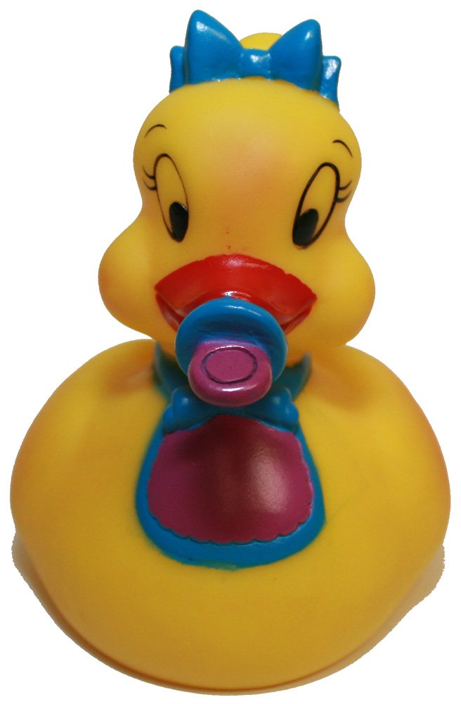 Waddlers Rubber Duck Baby Girl, Brand Rubber Ducks That Floats Upright, Toy Bathtub Rubber Ducky Baby Shower New Born Baby Girl Gift, All Depts. Baby