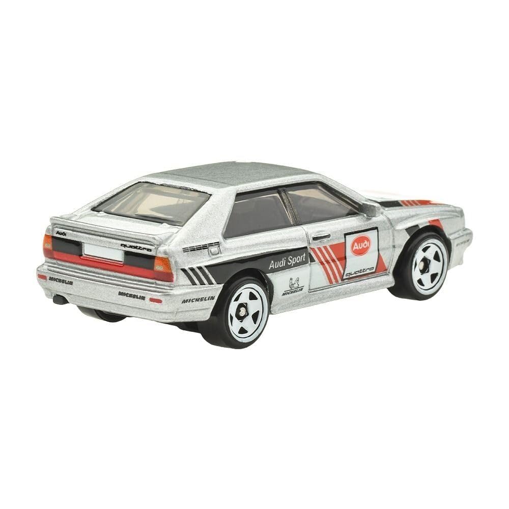 Hot Wheels Silver Series Rally Racers '87 Audi Quattro [Silver] 1/5, 1:64 Scale Diecast Toy Vehicle