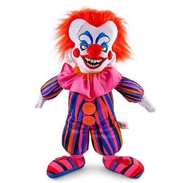 Killer Klowns from Outer Space Rudy 14-Inch Collector Plush Toy, Large Soft Stuffed Animal | 80s Horror Movie Collectibles