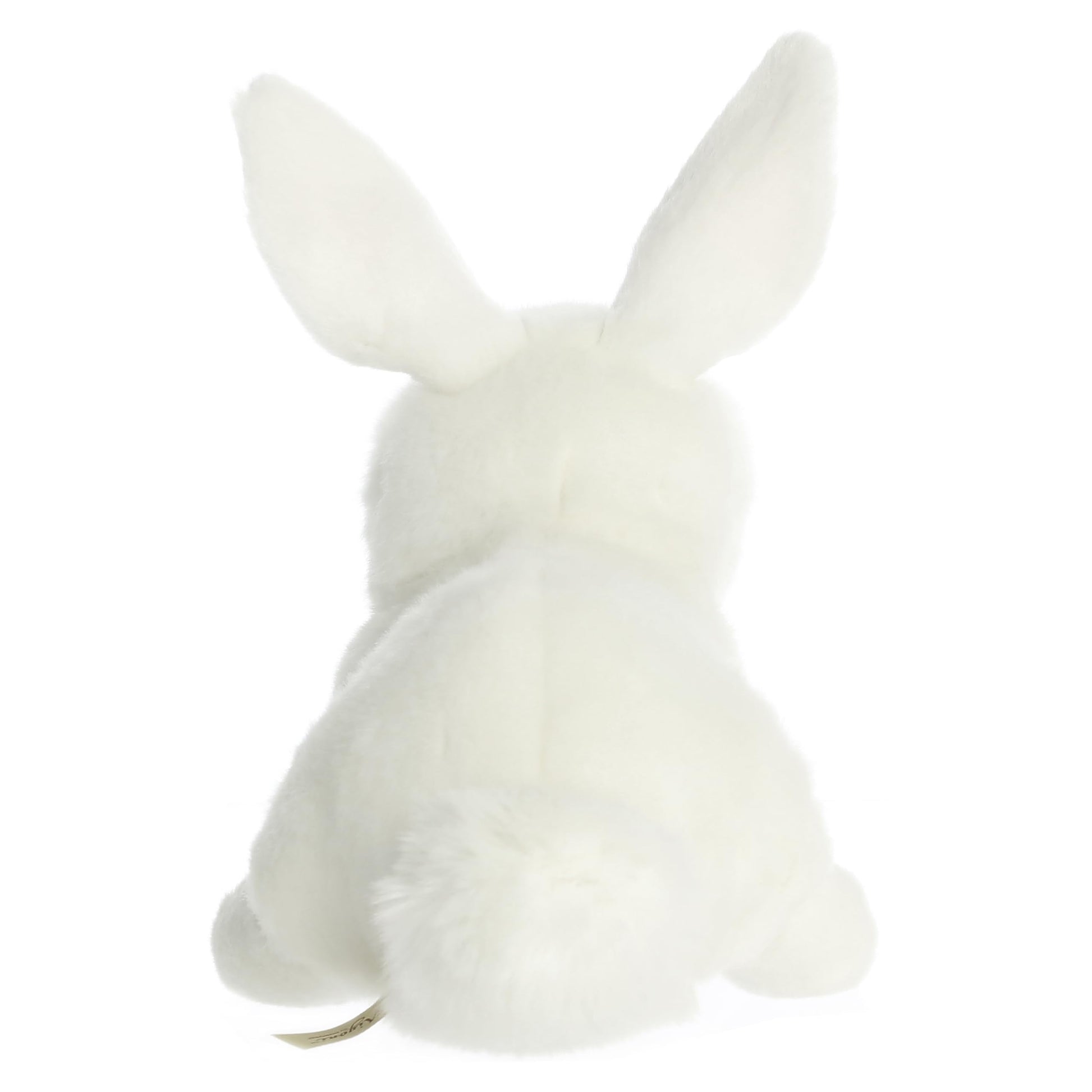 Aurora® Realistic Miyoni® American White Rabbit Stuffed Animal - Lifelike Details Make a Cherished Companion - Perfect for Decorating Bedrooms or