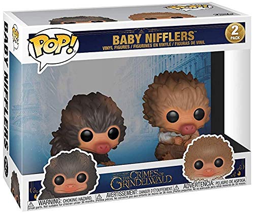 Funko Pop Movies: Fantastic Beasts 2 Crimes of Grindelwald - Baby Niffler (Brown and Tan) 2-Pack