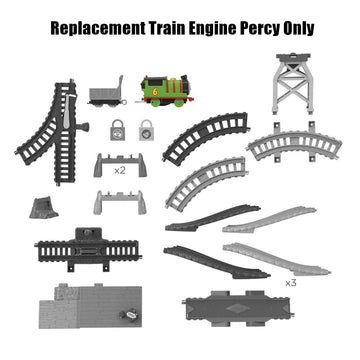 Mattel Replacement Part for Thomas and Friends Percy's Package Roundup Train Playset - HGY80 ~ Replacement Train Engine Percy