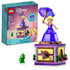 LEGO Disney Princess Twirling Rapunzel 43214 Building Toy with Diamond Dress Mini-Doll and Pascal The Chameleon Figure, Wind Up Toy Rapunzel, Disney