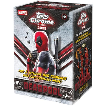 2025 Topps Chrome Deadpool - Factory Sealed - Value Box