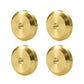 RCLions Brass Drive Stub +4mm,Front&Rear Axles Wheel Weights for 1:24 Axial SCX24 AXI90081 Deadbolt RC Crawler Car Upgrades Accessories