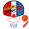 Indoor Mini Basketball Hoop Set, 16 x 13 in Backboard, Ball and Manual Pump