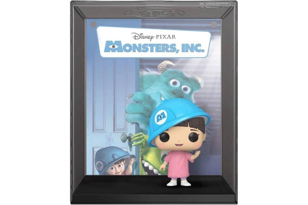 Funko Pop VHS Cover: Disney - Sulley - Monsters, Inc., Boo with Hard Hat - Amazon Exclusive - Collectable Vinyl Figure - Gift Idea - Official