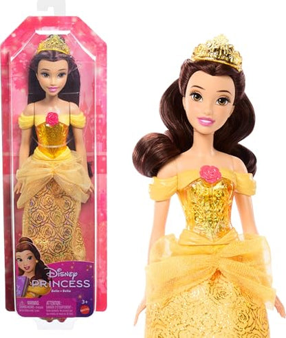Mattel Disney Princess Belle Fashion Doll in Signature Look
