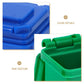 5Pcs Colourful 1: 12 Scale Life Scene Mini Trash Can Decor Waste Container Miniature Sorting Garbage Bin Model, Accessories,Microscopic Scene
