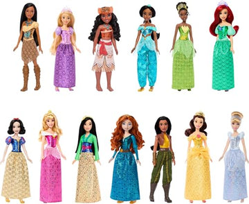 Mattel Disney Princess Ultimate Princess 13-Pack of Fashion Dolls