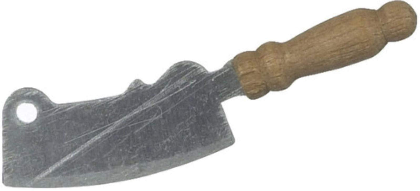 Dollhouse Miniature Kitchen Chopping or Meat Cleaver