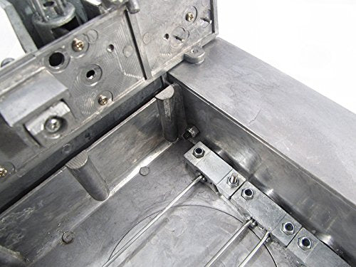 Mato 1/16 Metal Chassis with Track tensioner Back Panel for Heng Long 3818-1 RC German Tiger 1 Tank Lower Hull Robot Chassis